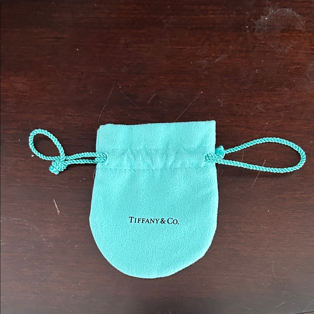 Tiffany & Co. Small Drawstring Pouch in Tiffany Blue